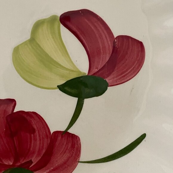 Vintage Blue Ridge Southern Potteries Chatham Dinner Plates 9.5" Set of Four USA - Picture 4 of 7